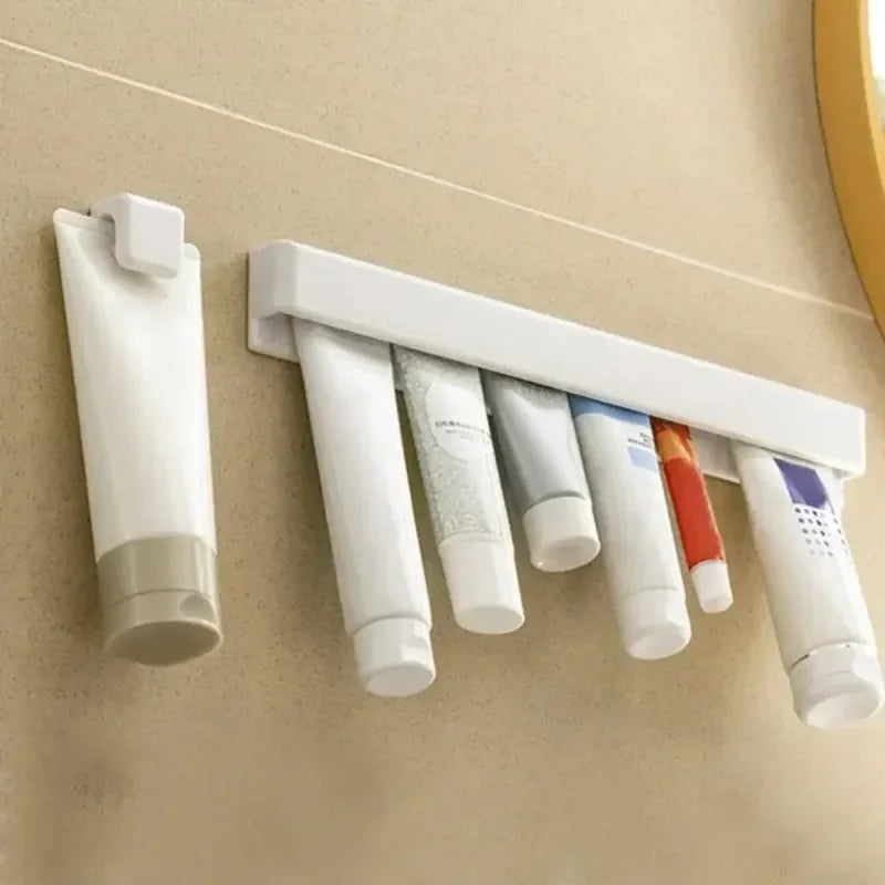 Multi-Compartment Bathroom Organizer & Cosmetics Storage Rack