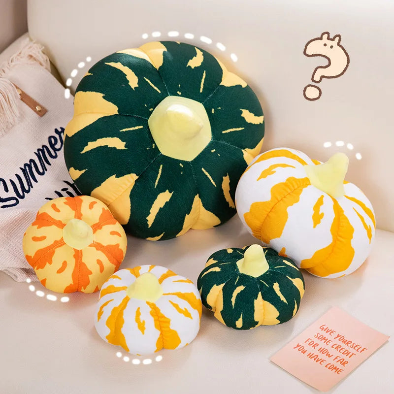 Pumpkin Pillow Halloween Pumpkin Decor Throw Pillow Home Decorations Pumpkin Pillow Plush Party Home Decor PP Cotton Cushion Peaceful Pleasures Health and Wellness