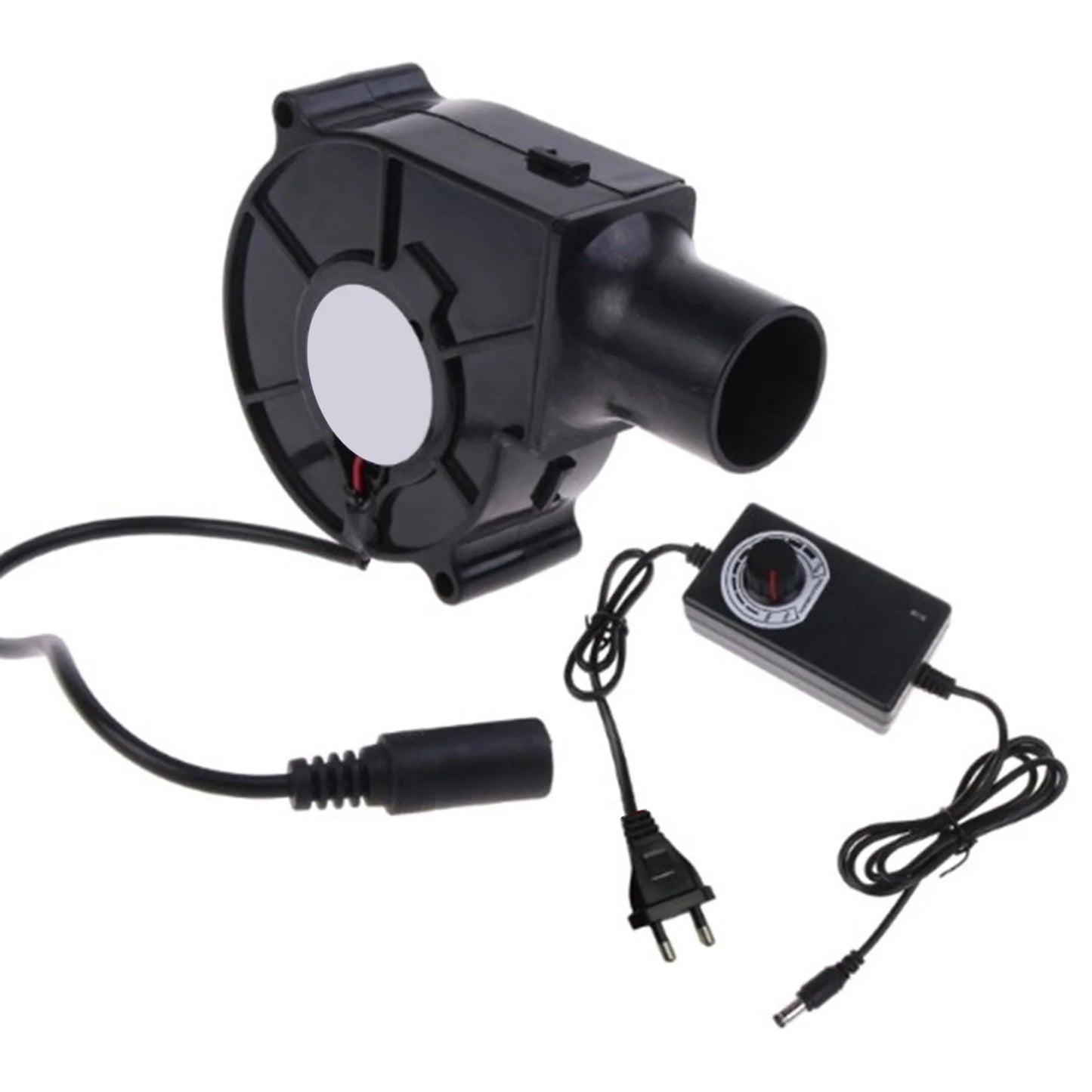 Portable BBQ Blower Fan | Adjustable Speed Charcoal Chimney Starter