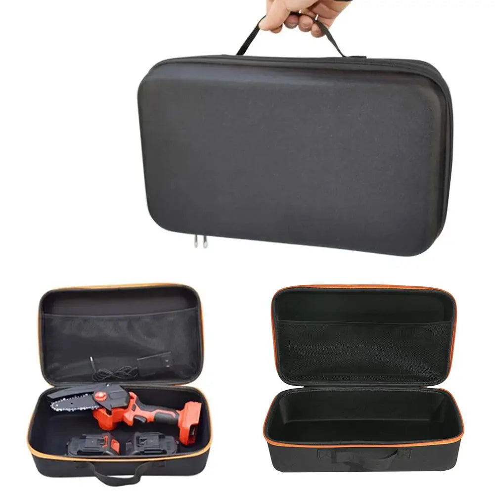 Waterproof Storage Bag Wear-resistant Power Tool Organizer Oxford Cloth EVA Multi-functional Tool Bag forCar Repair Outdoor Tool Peaceful Pleasures Health and Wellness