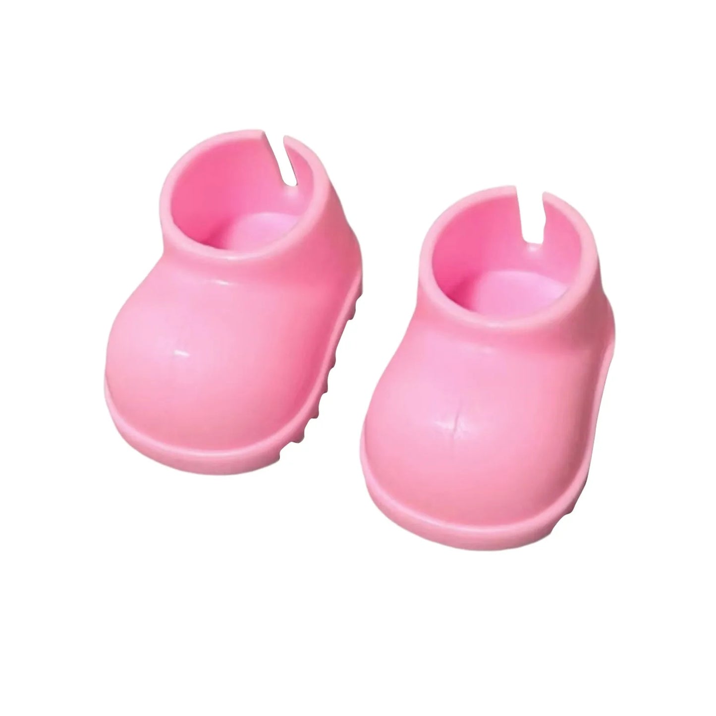 New Hand-made For 17CM Labubu Doll Shoes Dressing Replacement DIY Doll Leather Shoes Multiple Styles Doll Accessories Doll Toys Peaceful Pleasures Health and Wellness Pink One Size