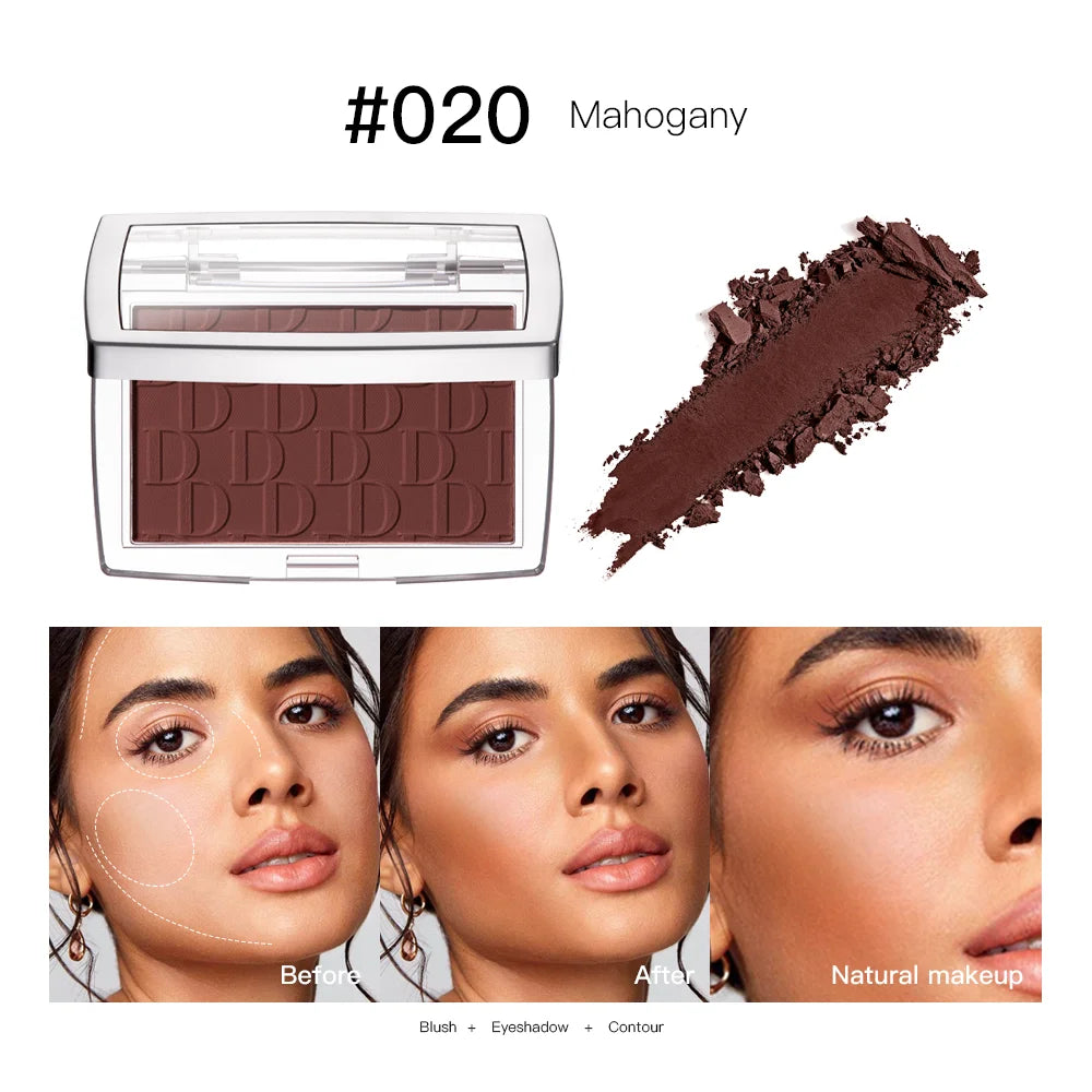 Blush Matte Natural Cheek Tint Brighten Face Waterproof Face Contouring Cosmetics Blush Powder Soft Female Makeup For Cheeks Peaceful Pleasures Health and Wellness 020