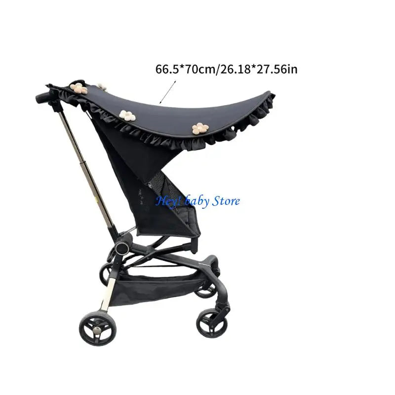 Universal Baby Stroller Sunshade Canopy Cover | Pram Sun Shade