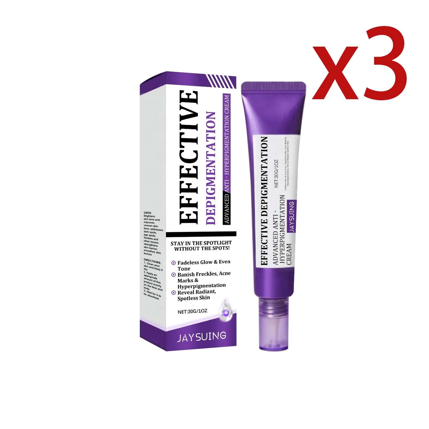 Retinol Moisturizing Cream Improve Pigmentation Relieve Dullness Even Skin Tone Nourishing Repair Barriers Brighten Face Cream Peaceful Pleasures Health and Wellness 3x30g 30g