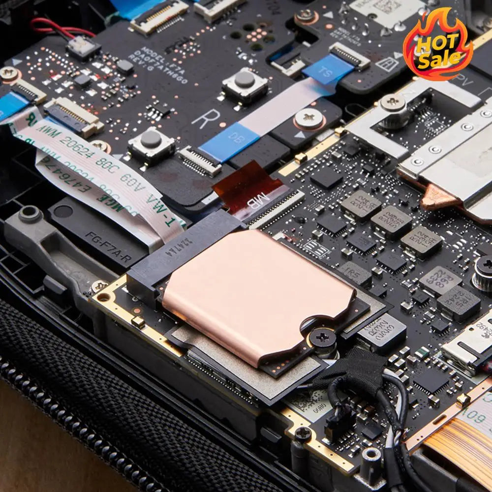 Copper Heat Sink & Thermal Pad for Steam Deck M.2 2230 SSD