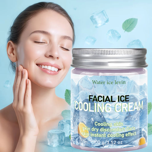 Collagen Facial Ice Cooling Cream | Hydrating Daily Moisturizer Facial Moisturizer Cream Peaceful Pleasures Health and Wellness