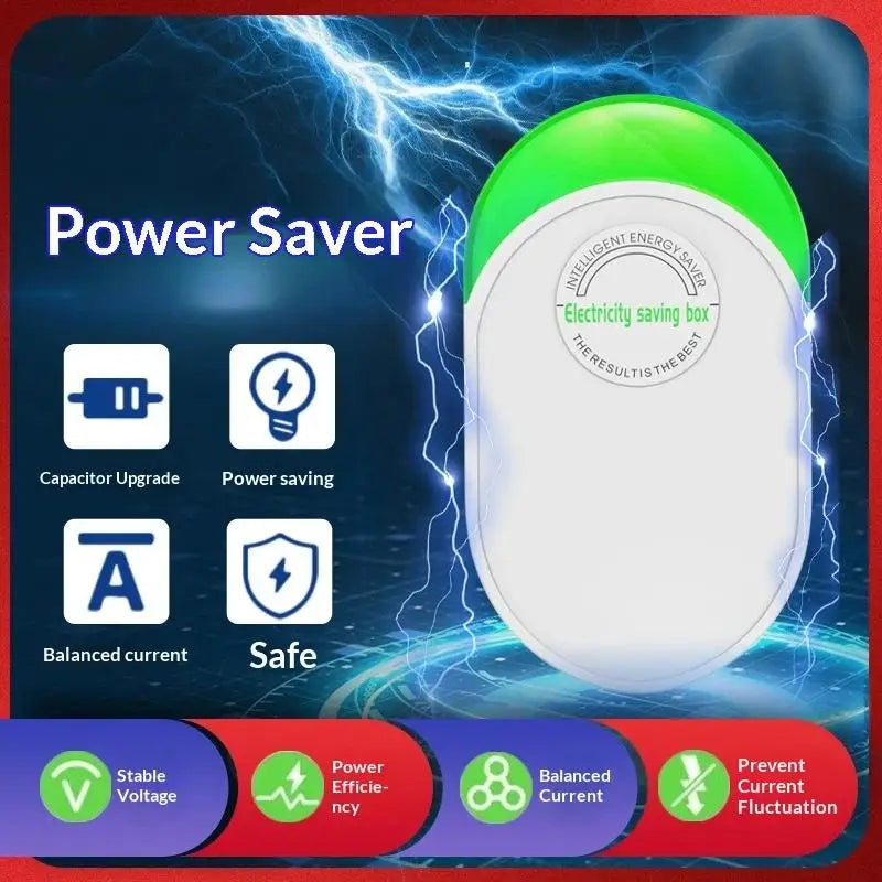 Intelligent Electricity Saving Box | Upgraded Capacitor Plug-In