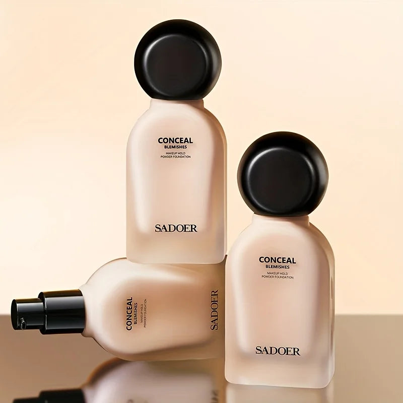 SADOER 50ml Lightweight Concealer Foundation – All Skin Types
