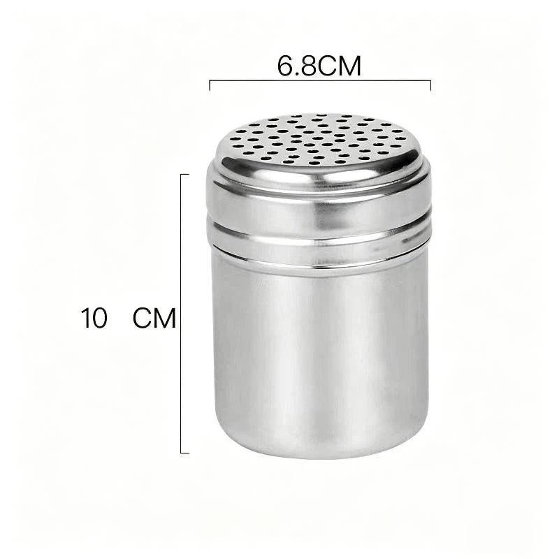 Stainless Steel Spice Shaker Jar – Adjustable, Rust-Resistant