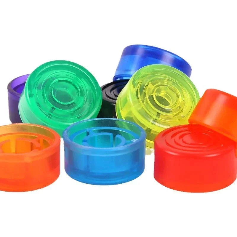 Guitar Pedal Footswitch Toppers – 12-Pack Multi-Color Stomp Caps