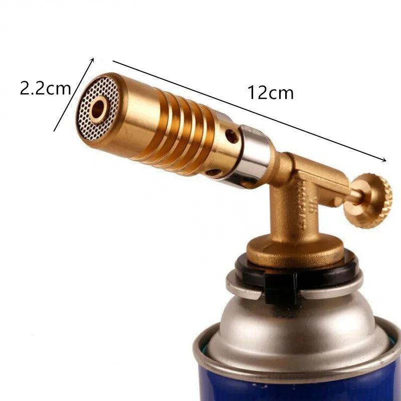 Portable Butane Brazing Torch – Copper Gas Welding Blowtorch Peaceful Pleasures Health and Wellness