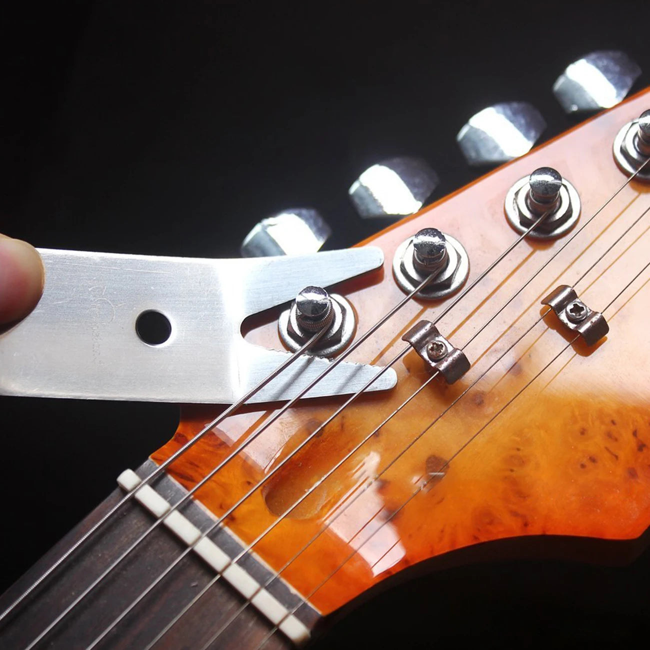 Electric Guitar Bass Multi Spanner Wrench Luthier Tool Tightening