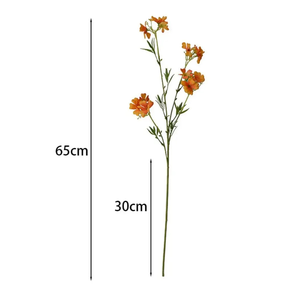 Silk Artificial Chrysanthemums 12 Heads | Floral Décor Props