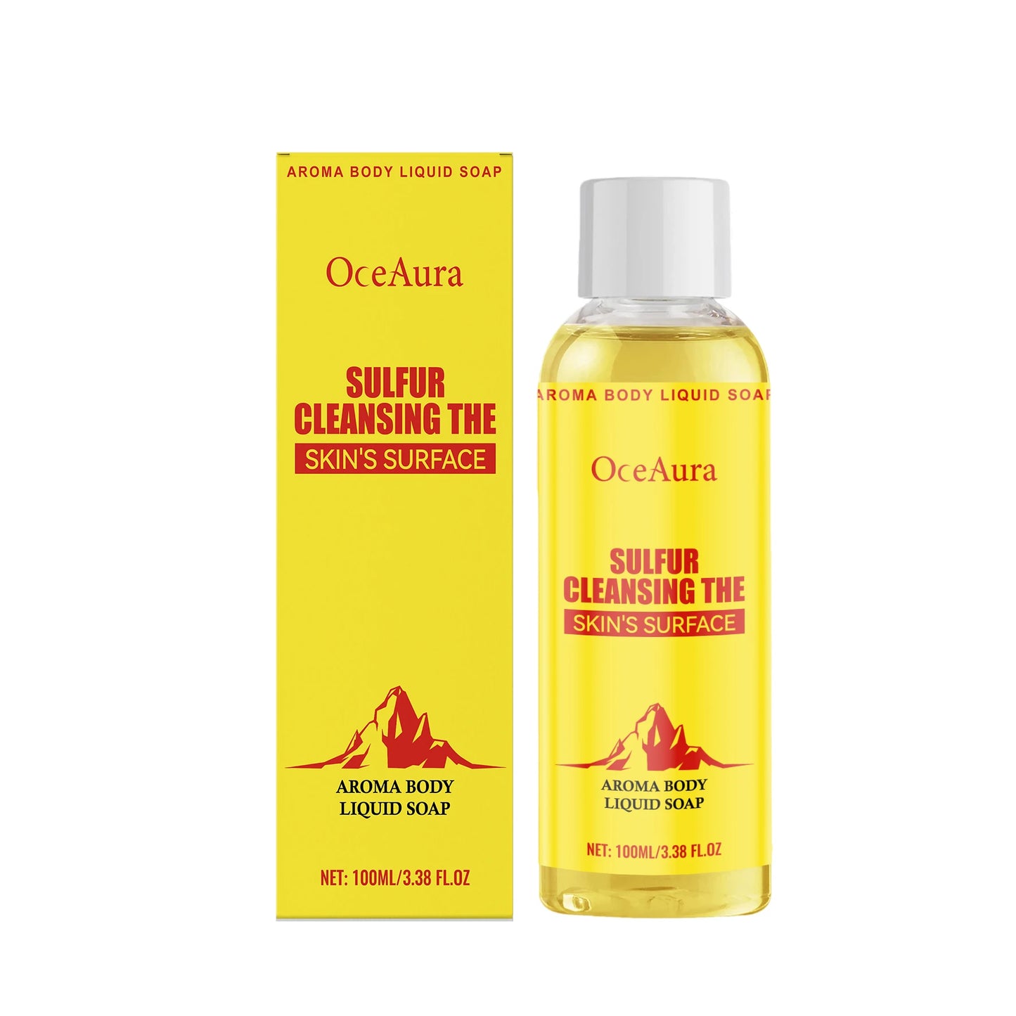 OceAura Gentle Exfoliating Hydrating Shower Gel 100ml