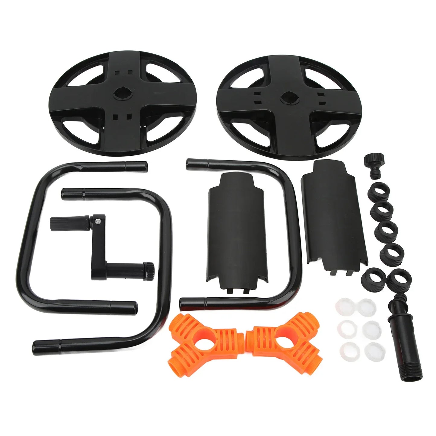 Hose Reel Single Arm Water Pipe Storage Rack ABS Tool Garden Car