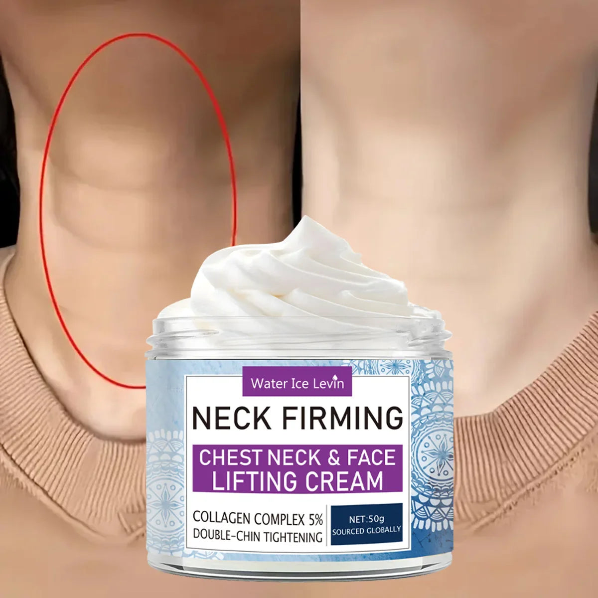 Collagen Neck Cream – Anti-Aging Lifting & Firming | Retinol