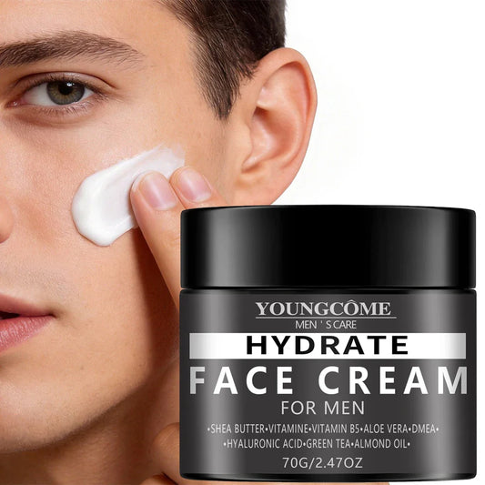 Men's Shea Butter Face Cream – Vitamin B5 & Hyaluronic Acid Men's Face Moisturizer Oasis Select