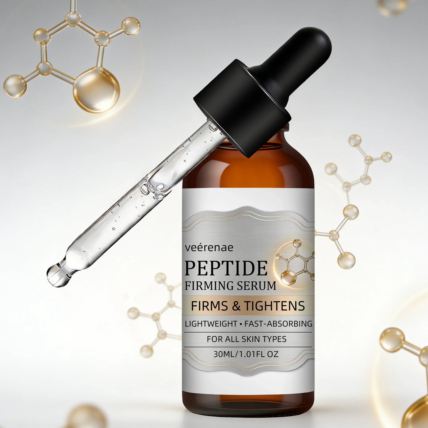veérenae Peptide Firming Serum – Hydrating Face & Neck Essence