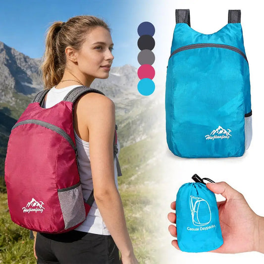 Ultralight Foldable Backpack – 20L Waterproof Travel Daypack Foldable Daypack Oasis Select