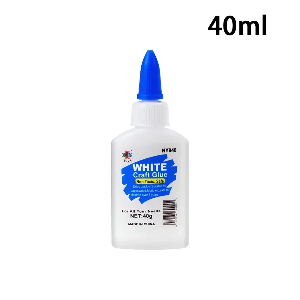 Wood Special Glue Multi-functional Wood Strong Adhesive Furniture Special Woodworking White Latex Cracking Leak Repair Peaceful Pleasures Health and Wellness 40ml