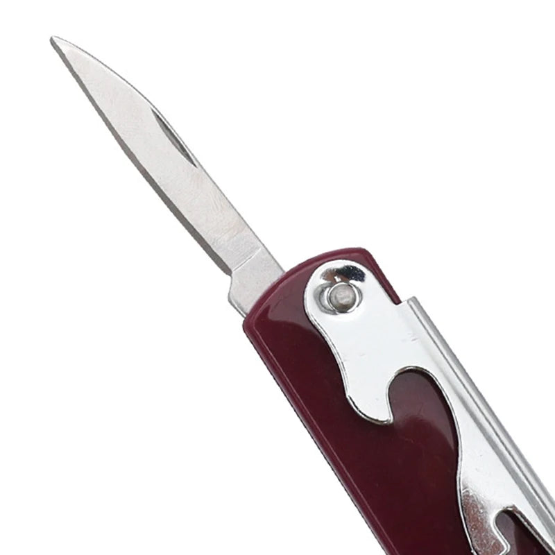 Multi Functional Red Wine Bottle Opener, Beer And Red Wine Bottle Opener, Plastic 4-In-1 Bottle Opener Peaceful Pleasures Health and Wellness