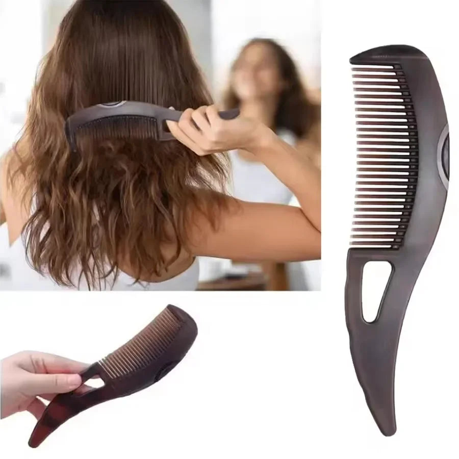 Self-Cleaning Scalp Massage Comb | Anti-Static Hair Detangler Scalp Massage Comb Peaceful Pleasures Health and Wellness