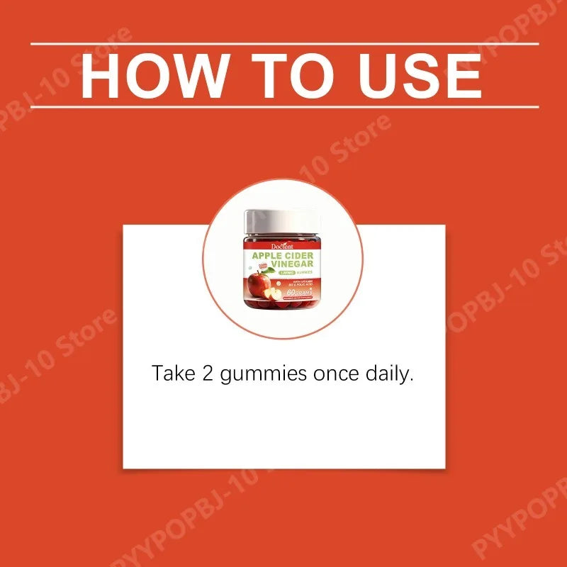 Apple Cider Vinegar Gummies | Daily Energy & Wellness Support