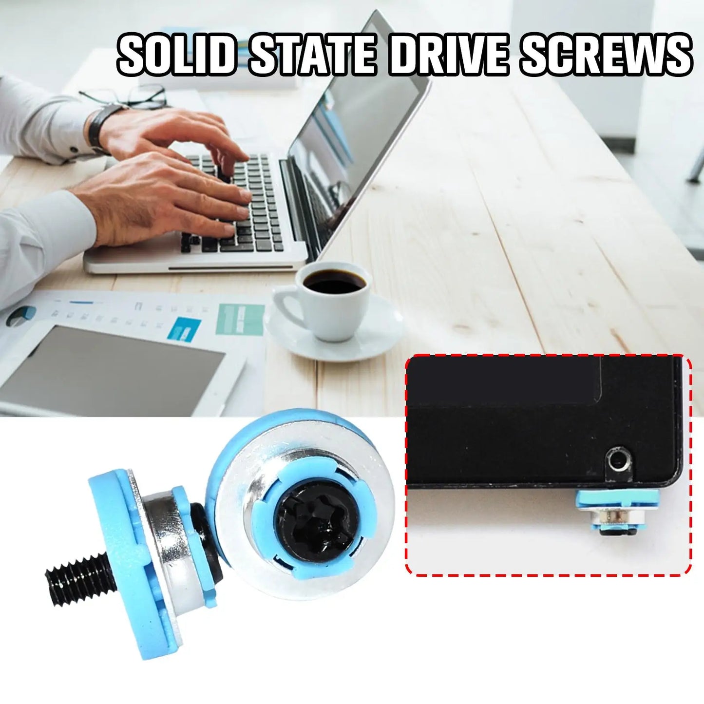 HP EliteDesk HDD & SSD Mounting Screw | 2.5" & 3.5" Drive