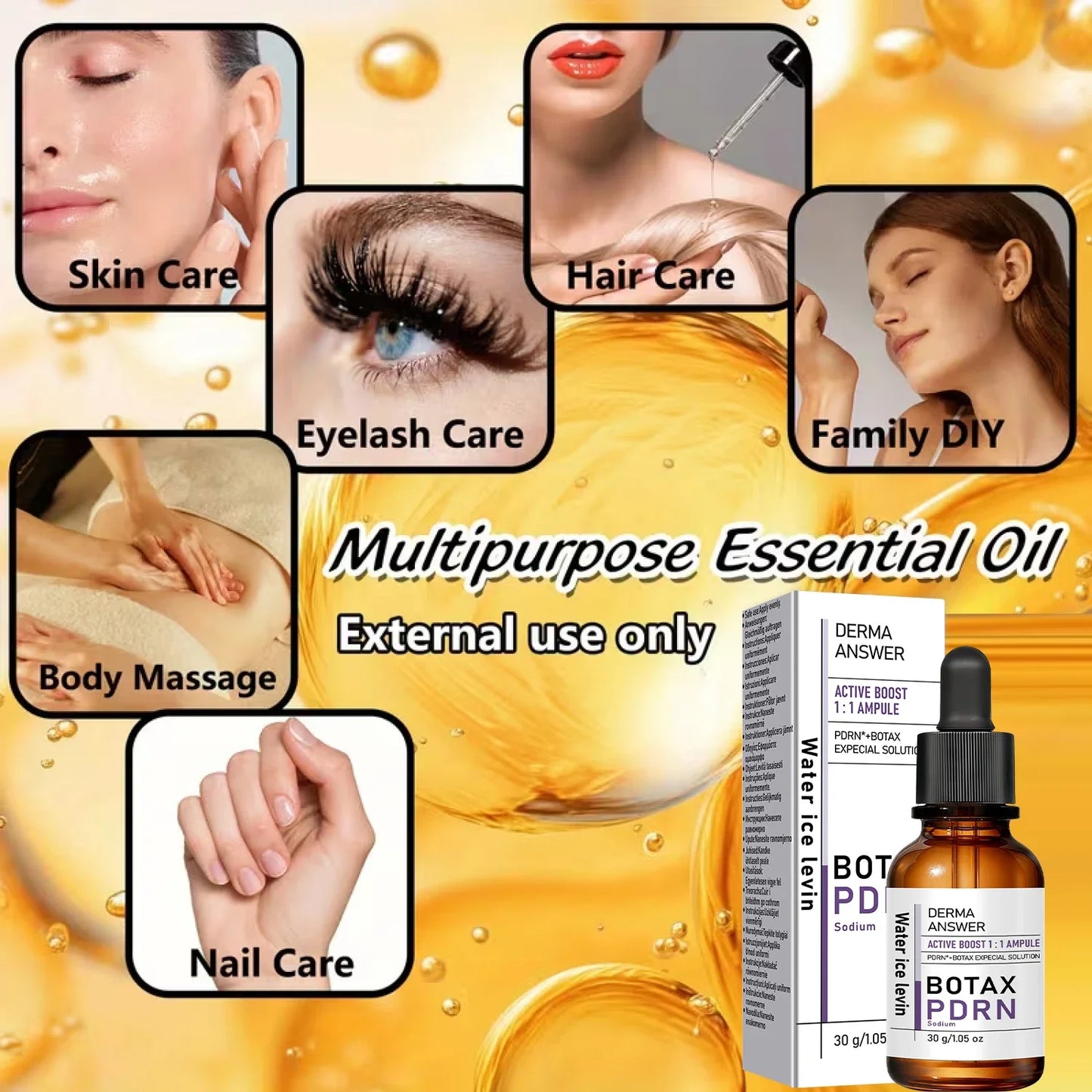 Hyaluronic Acid, Niacinamide & Vitamin C Face Oil – All Skin
