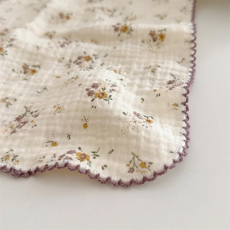 Baby Washcloths 4-Pack | Soft Cotton Gauze Newborn Towels