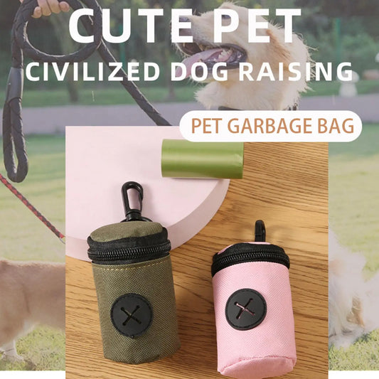 Dog Poop Bag Dispenser Holder with Clip – Portable & Stylish Pet Waste Dispenser Oasis Select