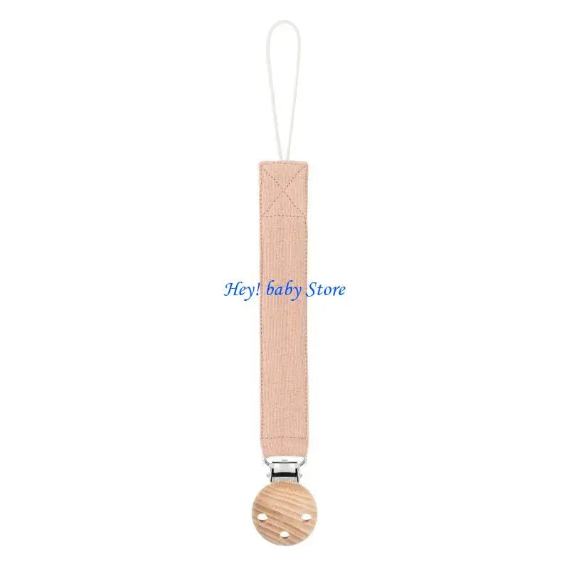 Baby Pacifier Clip Cotton Rope Teether Soother – 25 Colors