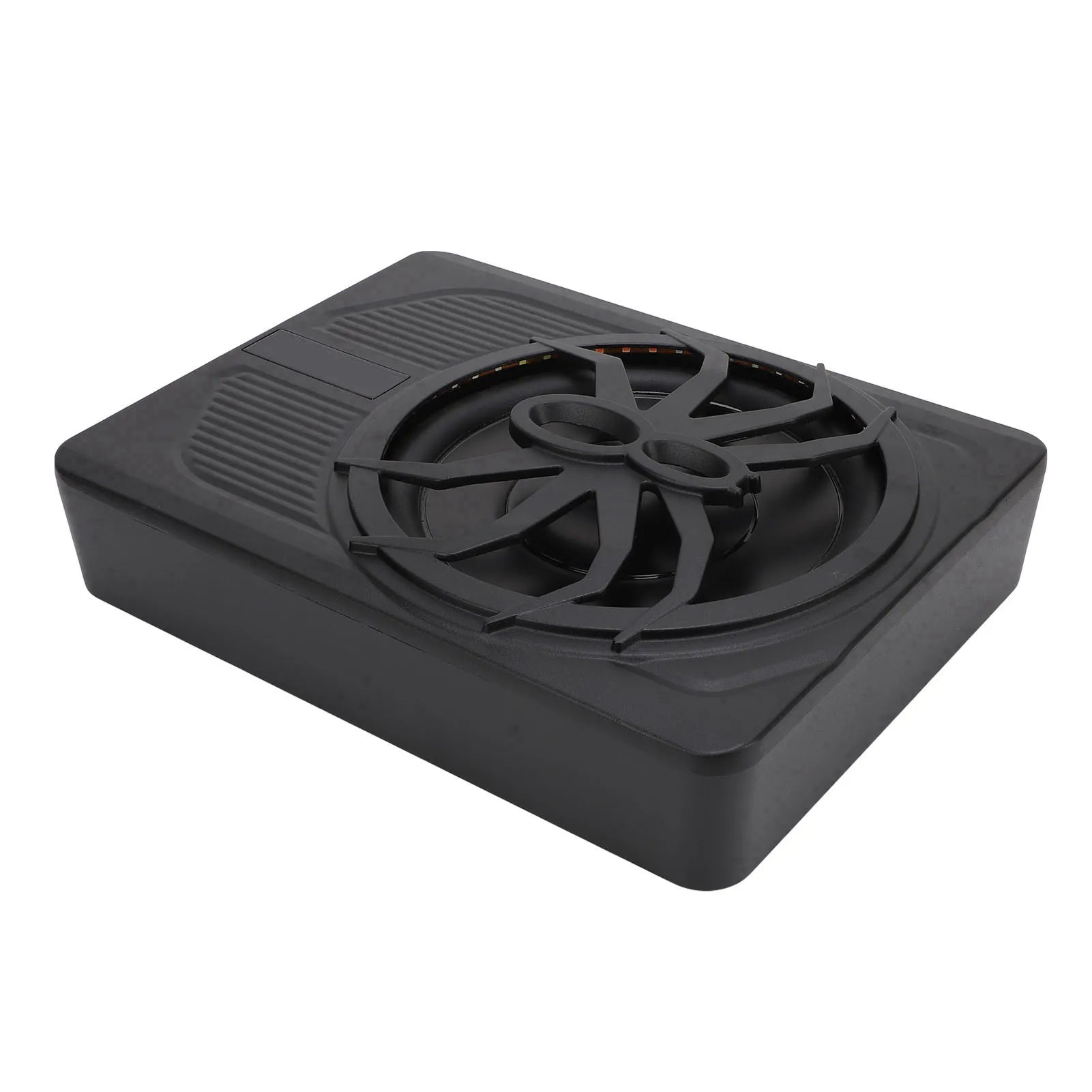 Under Seat Subwoofer Performance 10in Aluminum Alloy Excellent Heat Dissipation Slim Powered Car Subwoofer for Trucks Peaceful Pleasures Health and Wellness