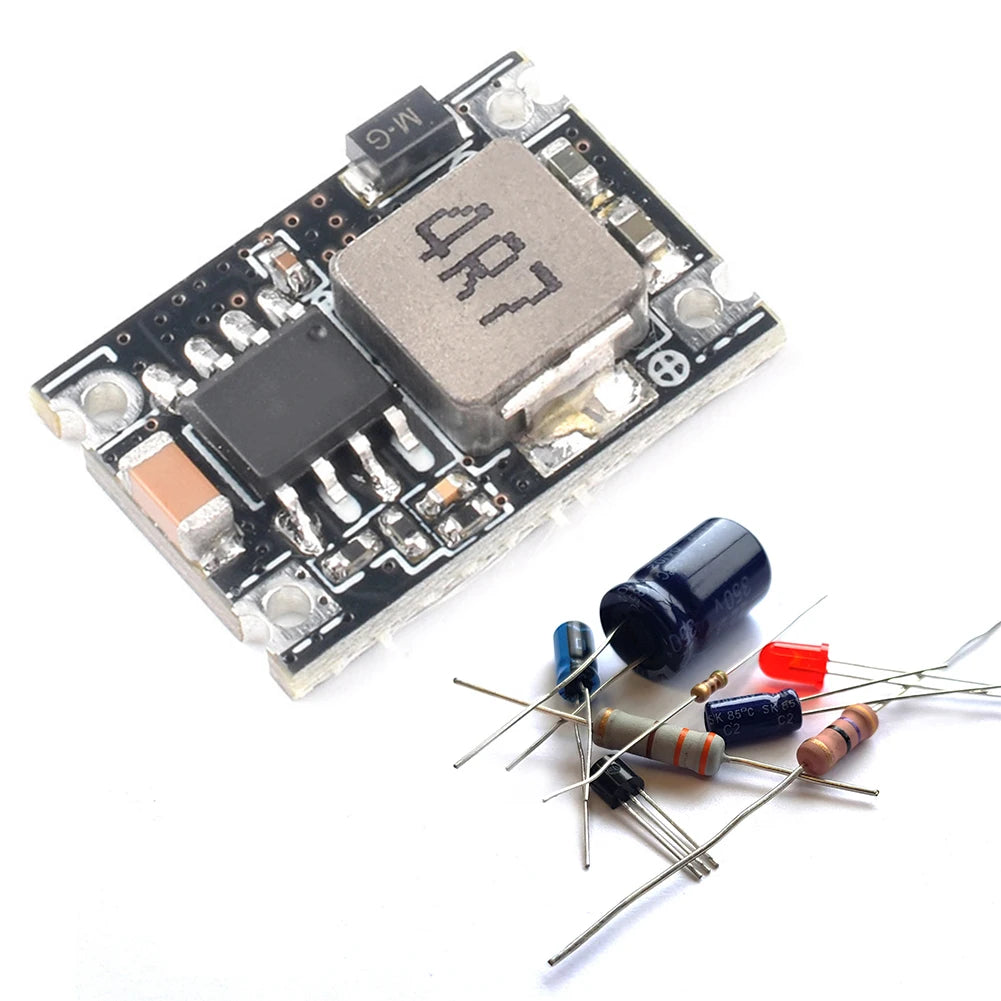 DC-DC Step-down Power Module Adjustable Constant Current Driver 5V-30V To 3.3V 5V 9V 12V 3A for Car Motorcycle Battery Charging Peaceful Pleasures Health and Wellness