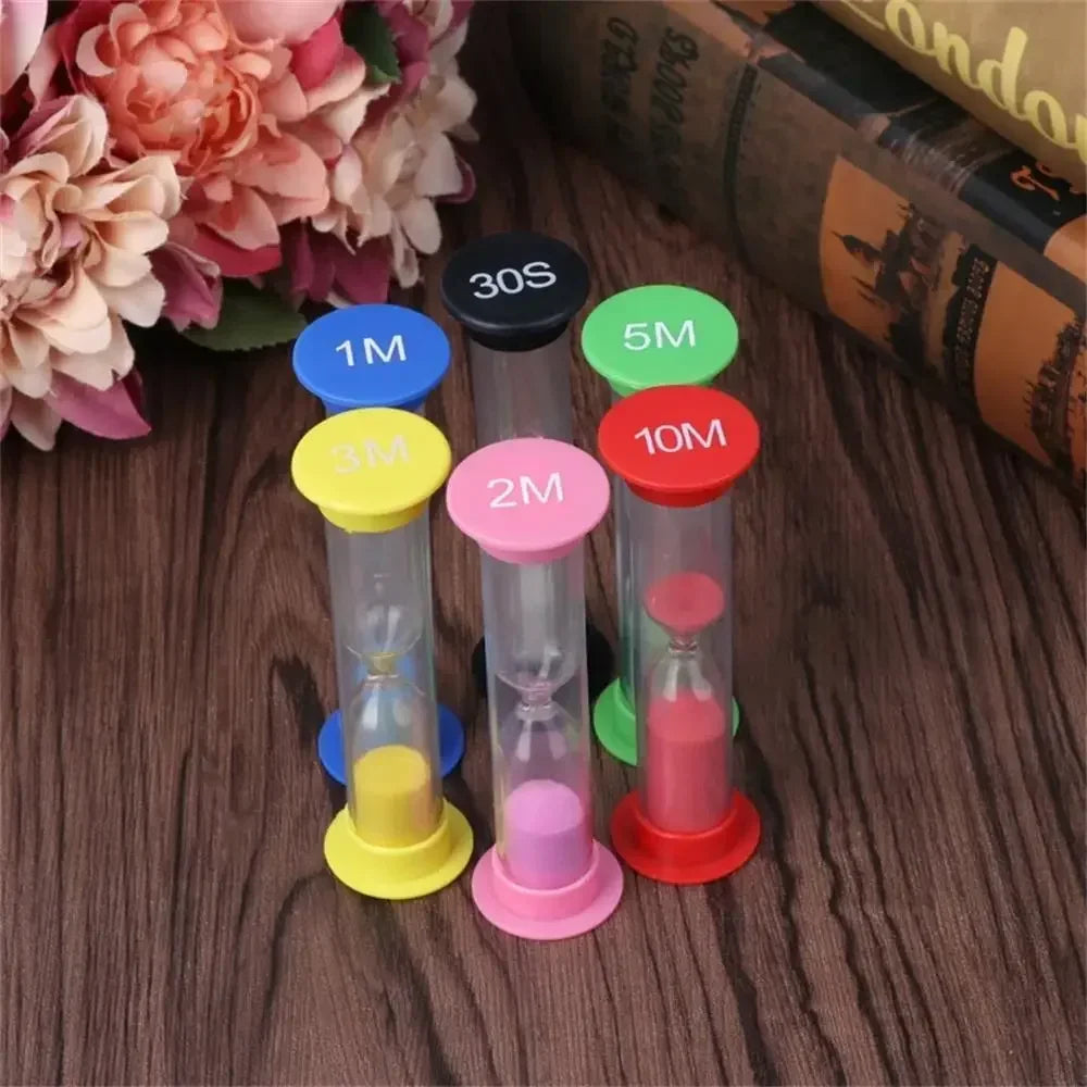 Sand Meter 30 Seconds Hourglass 1 Minute Clock Watch 2 Minutes Decoration Home Offers and Free Shipping Home Clearance Plastic Peaceful Pleasures Health and Wellness