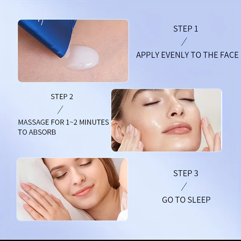 20pc Fullerene Sleeping Face Mask – Anti-Aging, Whitening & Hydration