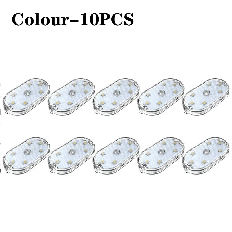 RGB LED Touch Car Roof Ambient Light | USB Rechargeable Wireless