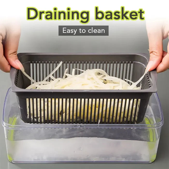 Vegetable Chopper Multifunctional Grater Cutter Kitchen Tools Peaceful Pleasures Health and Wellness