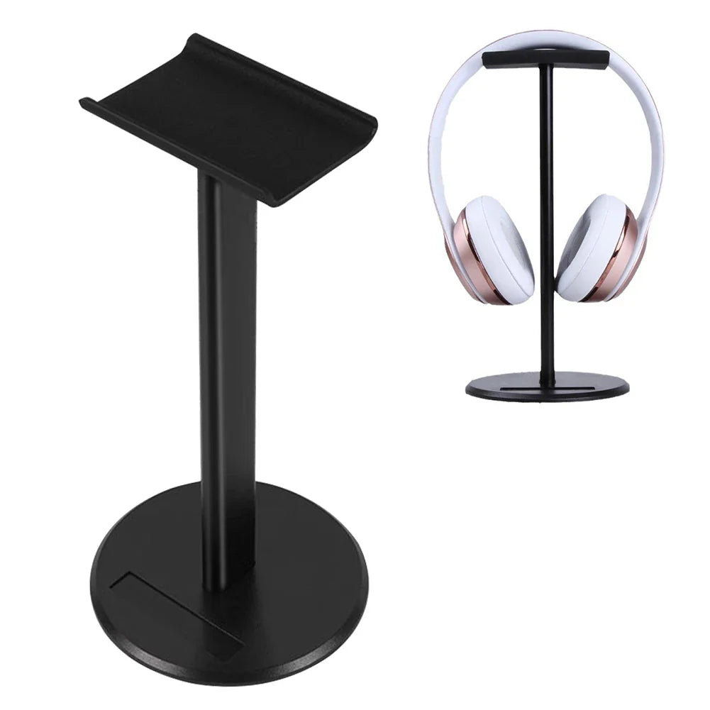 Aluminum Alloy Gaming Headphone Stand | Vertical Headset Holder