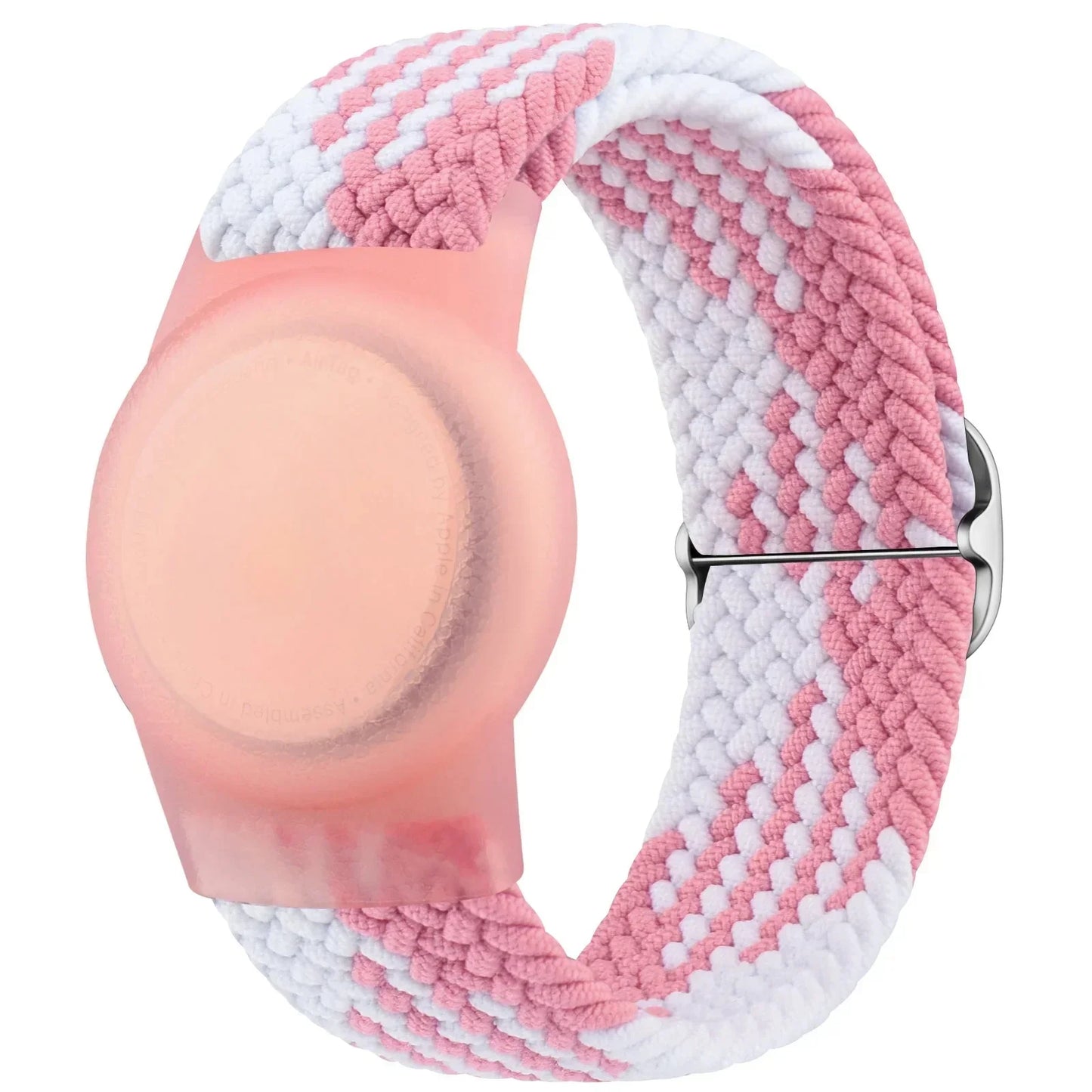 Nylon Braided AirTag Wristband – Kids GPS Tracker Bracelet