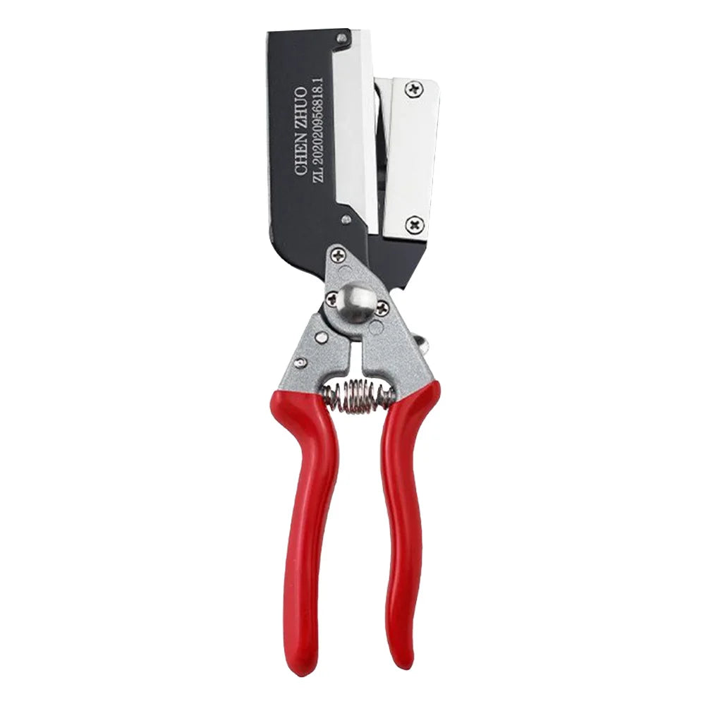 Thick Branch Grafting Machine Aluminum Alloy Fruit Tree Seedling Grafting Shear Bud Splicing Knife Grafter Tool Gardening Tools Peaceful Pleasures Health and Wellness Red