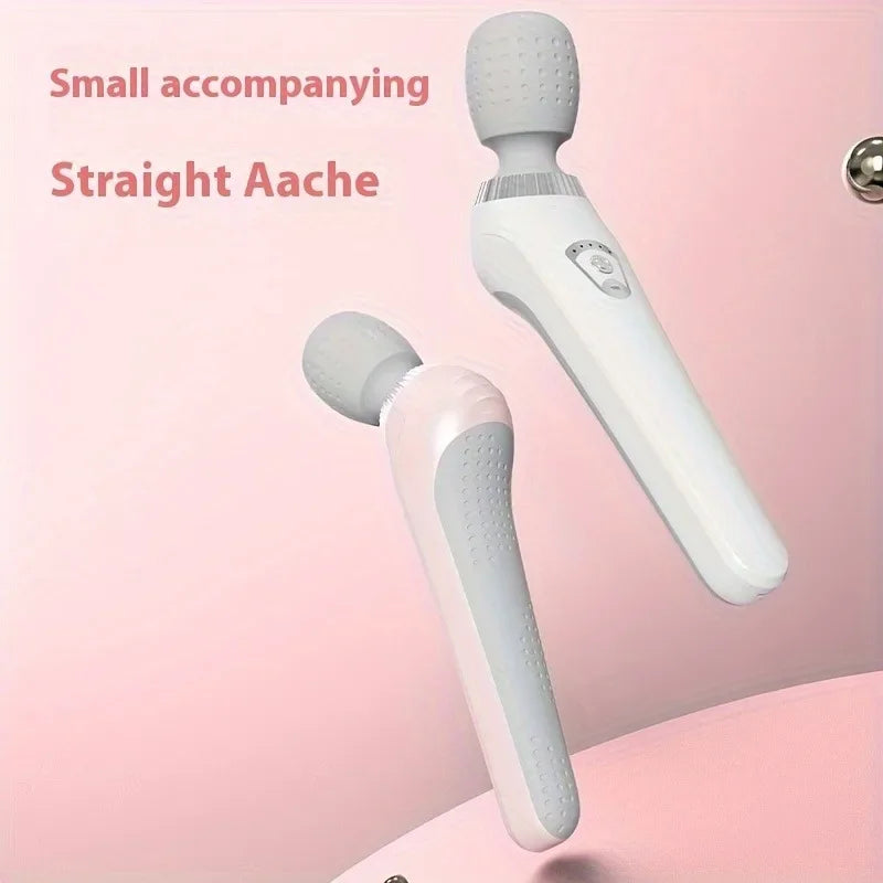 New Portable handheld massager USB rechargeable multifunctional full body massage gun relax neck back legs and waist masajeador Peaceful Pleasures Health and Wellness