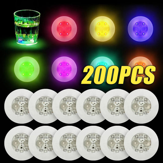 LED Glowing Wine Bottle Coaster Lights – Bar & Party Decor LED Party Coaster Oasis Select