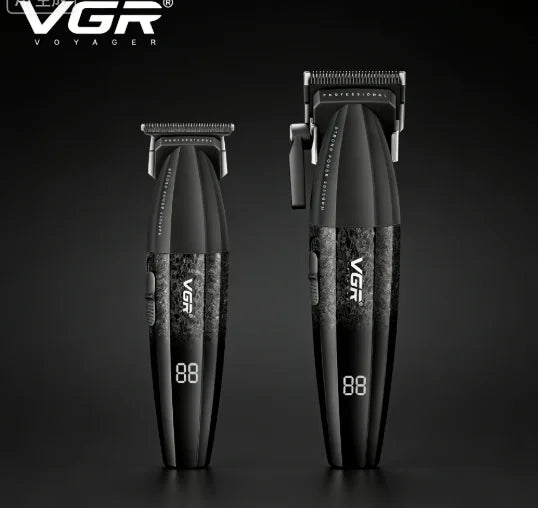 VGR Professional Electric Hair Clipper 9000 RPM High end Multi gear Adjustment Electric Push Cutting Alloy Blade Trimmer V-640S2 Peaceful Pleasures Health and Wellness USB 2