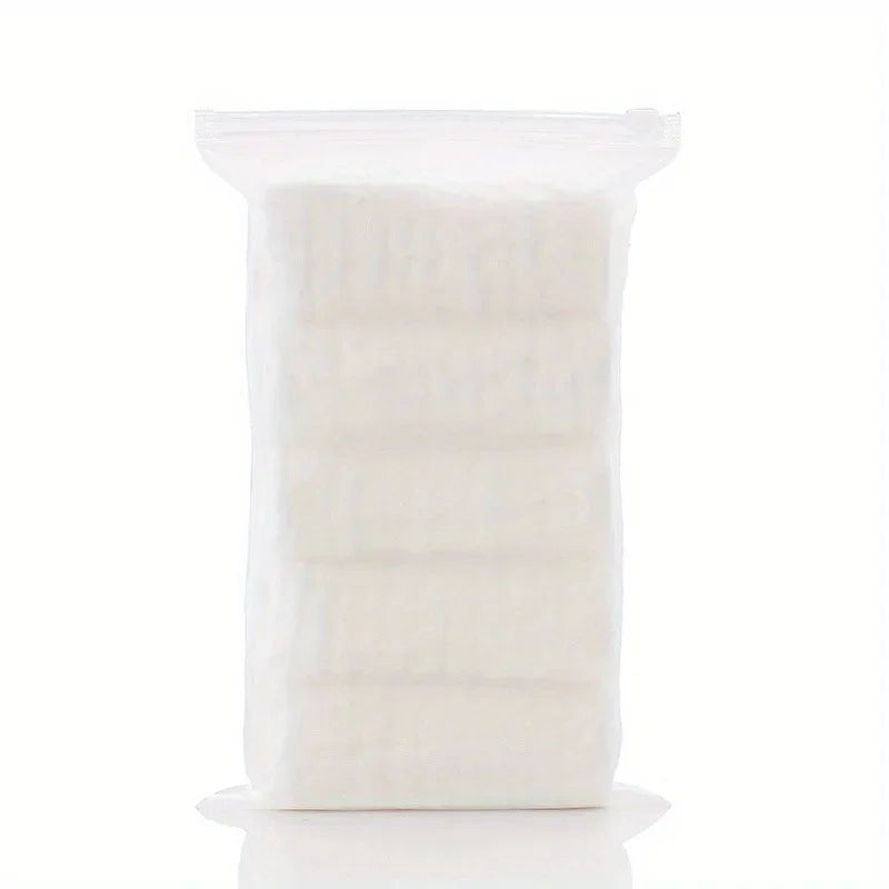 5 pieces of small square towel Soft and comfortable absorbent children's towel Green spring square kindergarten hand towel face Peaceful Pleasures Health and Wellness white 5 pieces