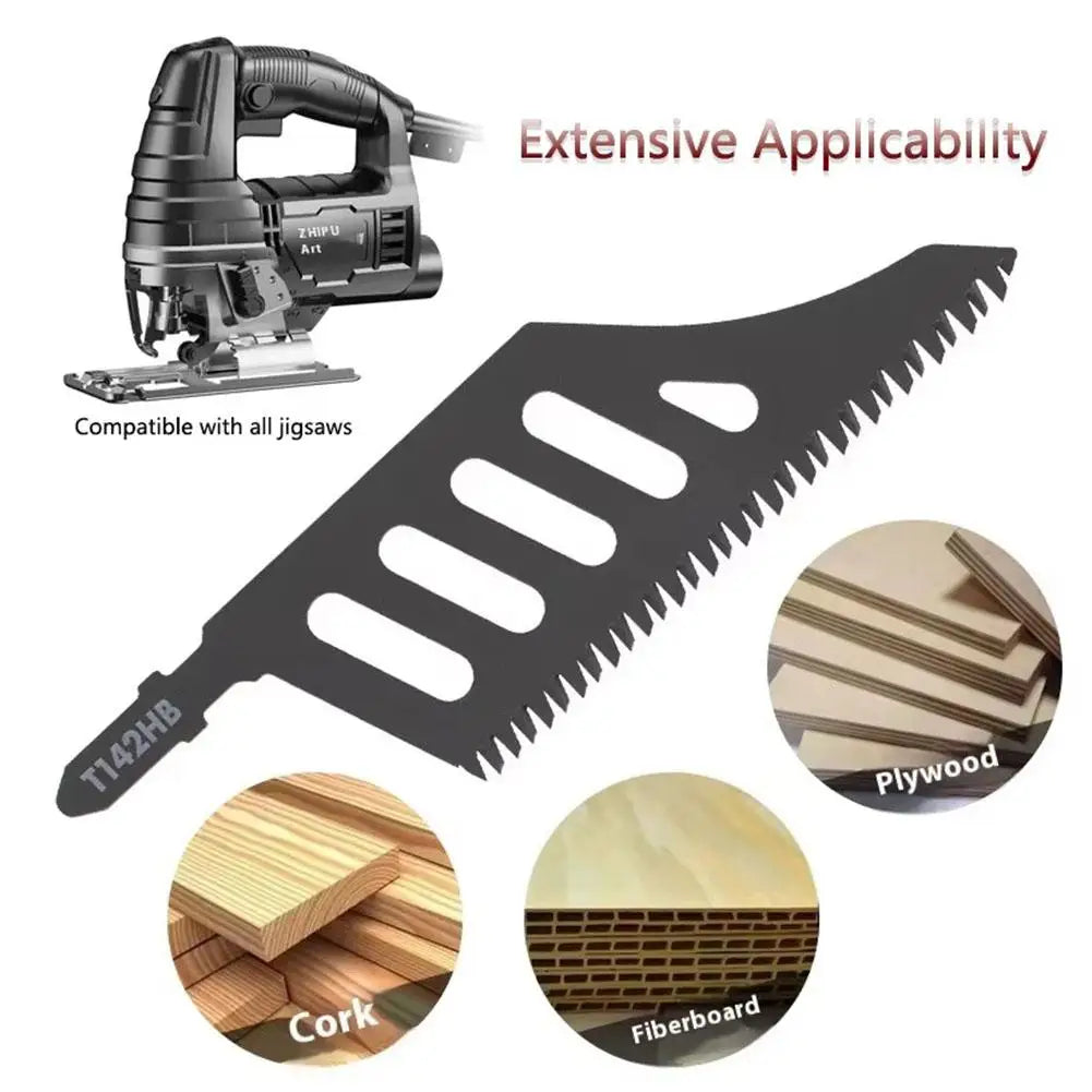 T142HB T-Shank Curved Jigsaw Blades – Wood & Multi-Material