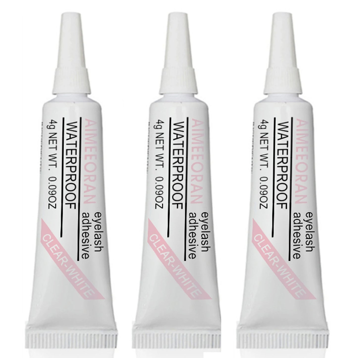 Professional Quick Dry Eyelash Glue False Eyelash Extension Long Lasting Waterproof Beauty Adhesive Makeup Tools Eye Lashes Glue Peaceful Pleasures Health and Wellness 3pcs