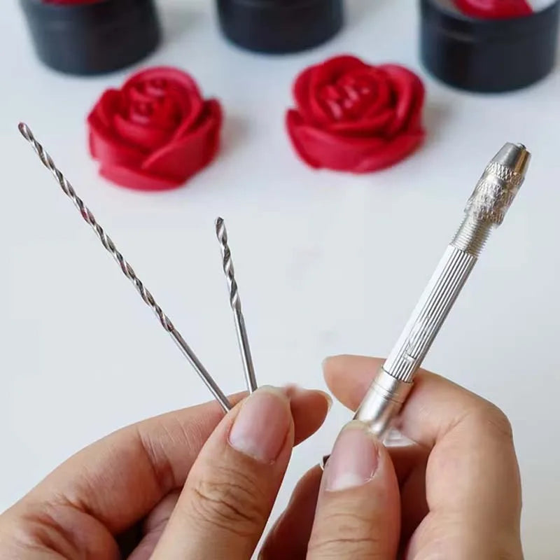 DIY Candle Making Kit – Metal Puncher Tool & 2 Drill Bits