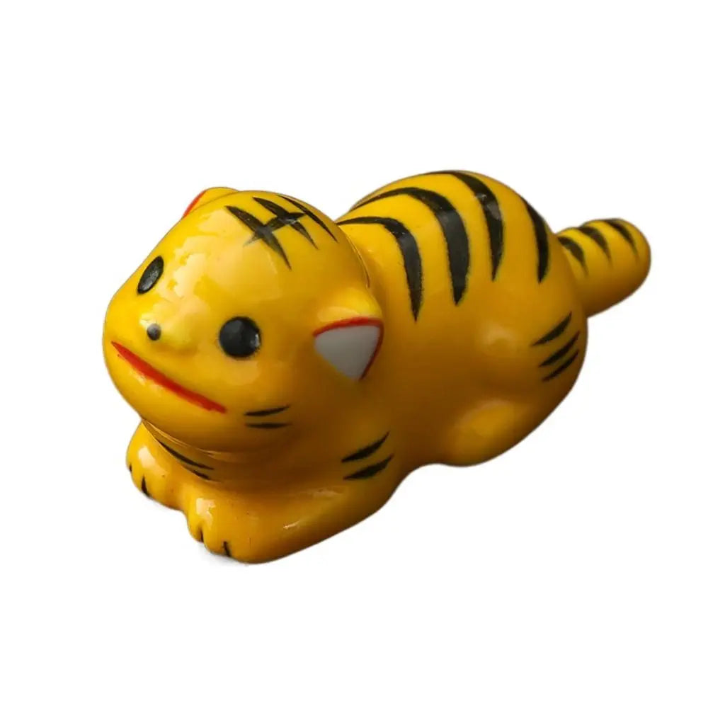 Cute Animal Chopstick Holder Rest – Ceramic Table Utensil Rest