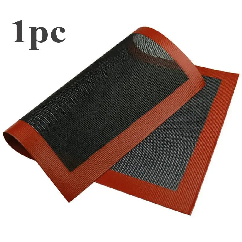 Silicone Baking Mat Sheet 30x40cm Reusable Baking Cookie Sheet Non-Stick Heat Resistant Baking Mat for Oven Grill Microwave Peaceful Pleasures Health and Wellness 1pc-40X30